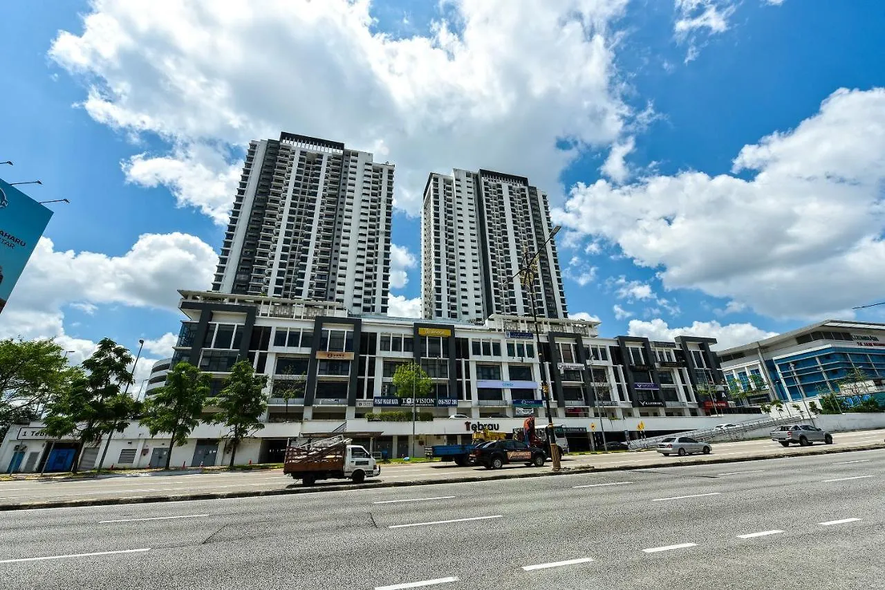 Oyo Home 90581 1 Tebrau Residence Yml Home 1712 新山 公寓