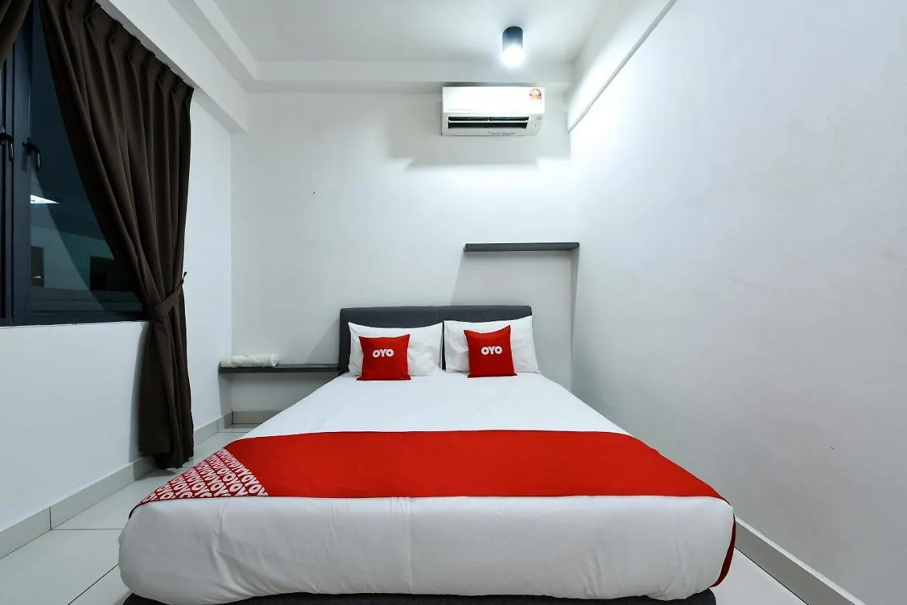公寓 Oyo Home 90581 1 Tebrau Residence Yml Home 1712 新山 马来西亚